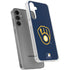 MLB Milwaukee Brewers - Solid Distressed Galaxy S24 Plus Clear Case